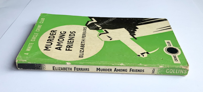 1950s Murder among friends pulp fiction crime book